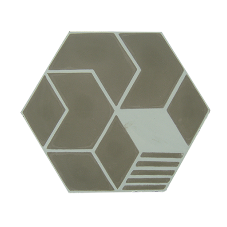 Hexagon tile HER 106